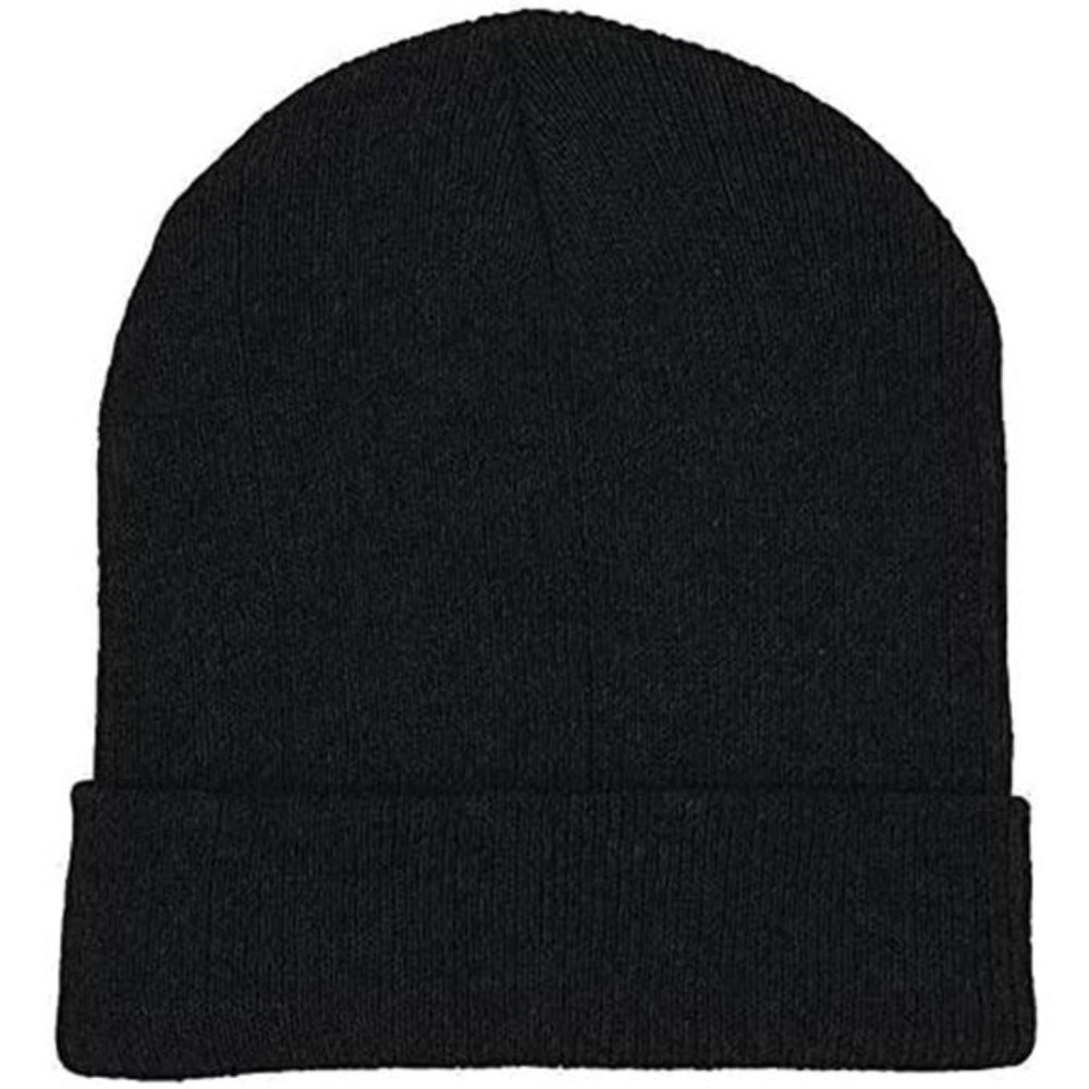12 Pack Winter Beanie Hats for Men Women, Warm Cozy Knitted Cuffed Skull Cap - Picture 4 of 7